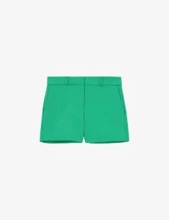 THE KOOPLES Tailored Mid-rise Woven Shorts -Sweaty Bety Clothing Shop R04136826 GRN01 M