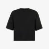 Vince Wide-sleeve Boxy-fit Cotton-jersey T-shirt