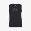 P.E NATION Shuffle Brand-print Organic-cotton Tank Top
