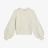 Ted Baker Avalee Knitted Stretch-woven Jumper