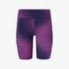 Sweaty Betty Zero Gravity 9 Graphic-print Stretch-woven Cycling Shorts