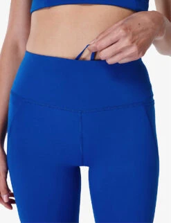 Sweaty Betty Power Workout High-rise Stretch-jersey Leggings -Sweaty Bety Clothing Shop R04150339 LIGHTNINGBLUE ALT04