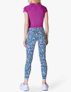 Sweaty Betty Power 7/8 Workout Graphic-print Stretch-jersey Leggings -Sweaty Bety Clothing Shop R04150347 BLUEMAGMAPRINT ALT03