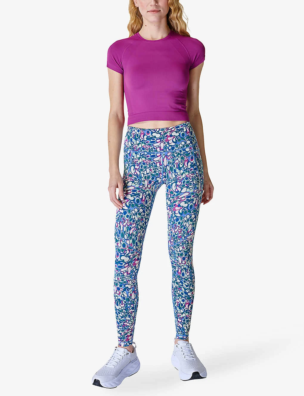 Sweaty Betty Power Workout Graphic-print High-rise Stretch-jersey Leggings 4 Sweaty Betty Power Workout Graphic-print High-rise Stretch-jersey Leggings - Image 2