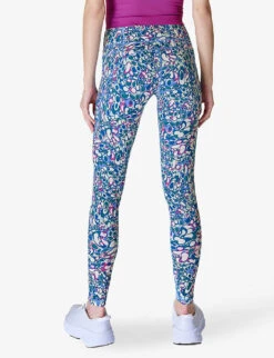 Sweaty Betty Power Workout Graphic-print High-rise Stretch-jersey Leggings 10 Sweaty Betty Power Workout Graphic-print High-rise Stretch-jersey Leggings -Sweaty Bety Clothing Shop R04150350 BLUEMAGMAPRINT ALT03