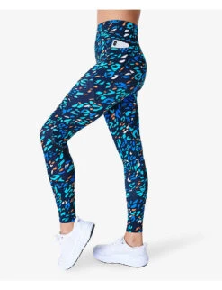 Sweaty Betty Zero Gravity Running Stretch-jersey Leggings -Sweaty Bety Clothing Shop R04150355 BLUEANIMALPRINT ALT02