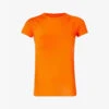 Sweaty Betty Athlete Seamless Workout Stretch-jersey T-shirt -Sweaty Bety Clothing Shop R04150375 ORANGE M