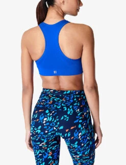 Sweaty Betty Stamina Soft-cup Stretch-woven Sports Bra -Sweaty Bety Clothing Shop R04150397 LIGHTNINGBLUE ALT03