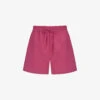 Hauti Relaxed-fit Linen Shorts -Sweaty Bety Clothing Shop R04151541 RASPBERRY M