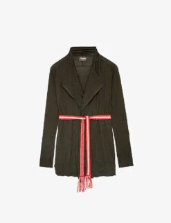 Zadig & Voltaire Dazzy Oversized Wool-knitted Cardigan