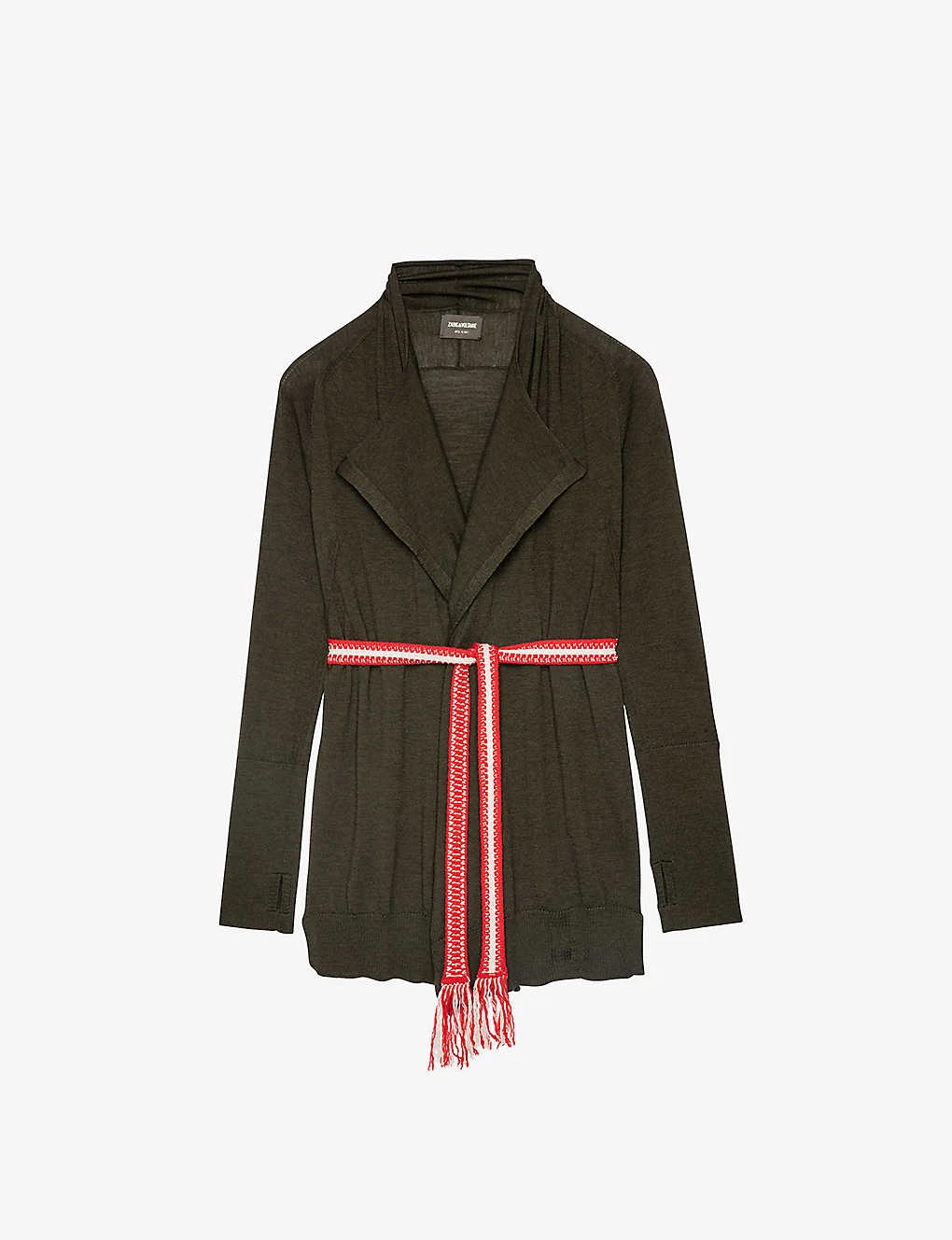 Zadig & Voltaire Dazzy Oversized Wool-knitted Cardigan 3 Zadig & Voltaire Dazzy Oversized Wool-knitted Cardigan