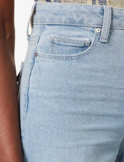 Paige Harper Wide-leg High-rise Stretch-denim Jeans -Sweaty Bety Clothing Shop R04153163 KIANNIDISTRESSED ALT04