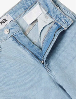 Paige Harper Wide-leg High-rise Stretch-denim Jeans -Sweaty Bety Clothing Shop R04153163 KIANNIDISTRESSED ALT06