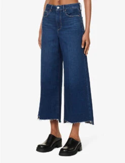 Paige Frankie Raw-hem High-rise Straight-leg Stretch-denim Jeans 11 Paige Frankie Raw-hem High-rise Straight-leg Stretch-denim Jeans -Sweaty Bety Clothing Shop R04153208 GRACIELOU ALT02