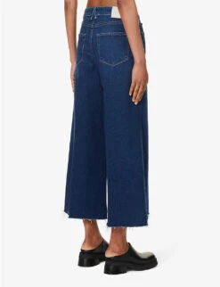 Paige Frankie Raw-hem High-rise Straight-leg Stretch-denim Jeans 12 Paige Frankie Raw-hem High-rise Straight-leg Stretch-denim Jeans -Sweaty Bety Clothing Shop R04153208 GRACIELOU ALT03