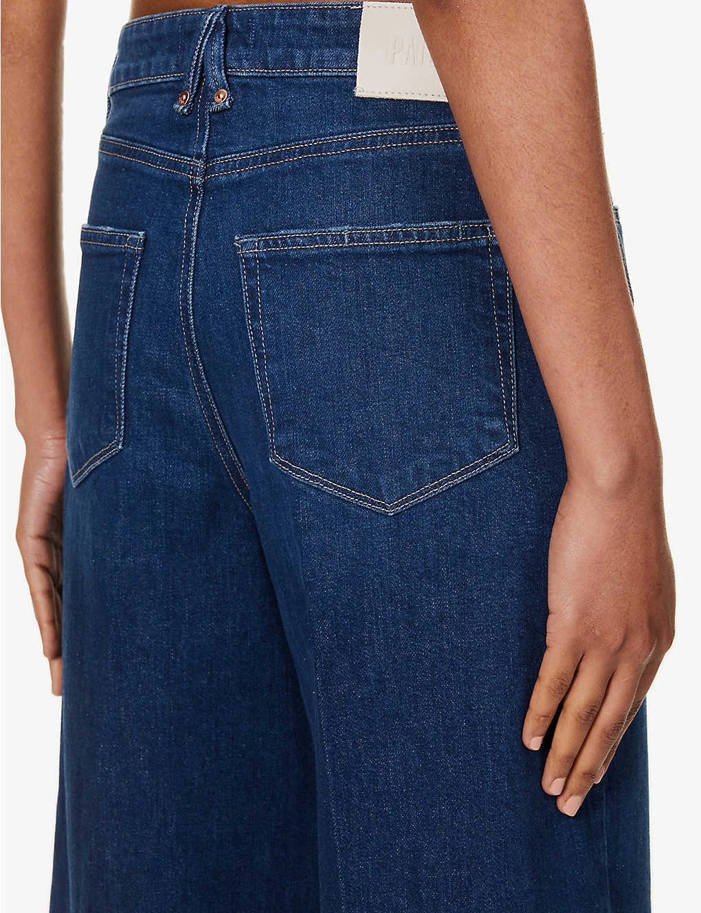 Paige Frankie Raw-hem High-rise Straight-leg Stretch-denim Jeans 8 Paige Frankie Raw-hem High-rise Straight-leg Stretch-denim Jeans - Image 6