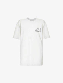 A Logo-print Relaxed-fit Cotton-jersey T-shirt