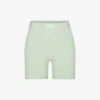 Soft Lounge High-rise Stretch-woven Boxer Shorts 1 Soft Lounge High-rise Stretch-woven Boxer Shorts -Sweaty Bety Clothing Shop R04153809 HONEYDEW M