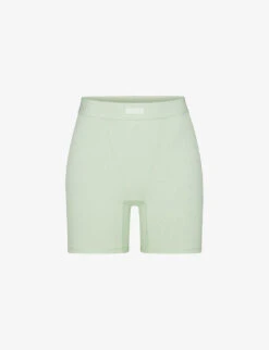 Soft Lounge High-rise Stretch-woven Boxer Shorts