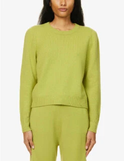 Essentials Scoop-neck Cashmere Jumper -Sweaty Bety Clothing Shop R04155859 PUNCH ALT02