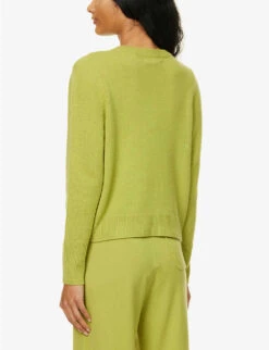 Essentials Scoop-neck Cashmere Jumper -Sweaty Bety Clothing Shop R04155859 PUNCH ALT03