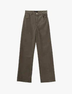 Ikks Distressed Wide-leg High-rise Jeans