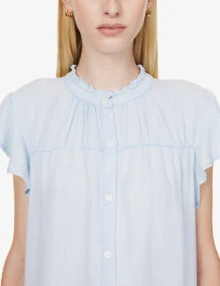 RAILS Kat Flutter-sleeve Woven Mini Dress -Sweaty Bety Clothing Shop R04158664 LIGHTVINTAGE ALT05