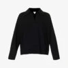 Bottega Veneta Relaxed-fit V-neck Wool Knitted Jumper -Sweaty Bety Clothing Shop R04159943 BLACK M