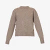 Bottega Veneta Knot-button Round-neck Wool-knitted Jumper