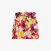 Ted Baker Thiana Belted Floral-print Woven Shorts -Sweaty Bety Clothing Shop R04165576 BRTPINK M