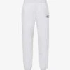 Tapered Mid-rise Organic-cotton Jogging Bottoms