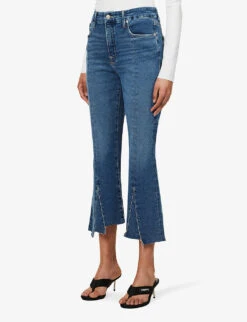 GOOD AMERICAN Good Legs Mid-rise Stretch-recycled Denim Jeans -Sweaty Bety Clothing Shop R04166579 INDIGO549 ALT03