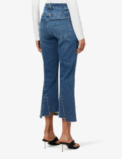 GOOD AMERICAN Good Legs Mid-rise Stretch-recycled Denim Jeans -Sweaty Bety Clothing Shop R04166579 INDIGO549 ALT04