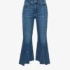 GOOD AMERICAN Good Legs Mid-rise Stretch-recycled Denim Jeans