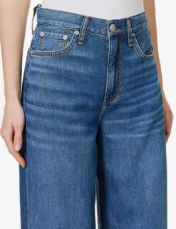 Rag & Bone Featherweight Sofie Wide-leg Upcycled Denim-blend Jeans -Sweaty Bety Clothing Shop R04166652 OTTO ALT04