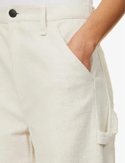 Rag & Bone Baggy Dre Straight-leg Low Rise Jeans 12 Rag & Bone Baggy Dre Straight-leg Low Rise Jeans -Sweaty Bety Clothing Shop R04166662 ECRU ALT04