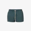 Vuori Halo Mid-rise Stretch-recycled Polyester Shorts -Sweaty Bety Clothing Shop R04167656 STONEHEATHER M