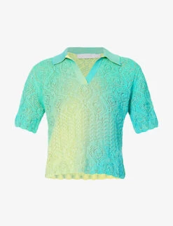 Thelma Crochet Cotton Top