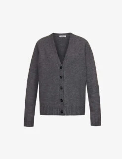 Jil Sander Relaxed-fit V-neck Knitted Cardigan
