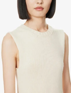 Jil Sander Turtle-neck Asymmetric-hem Relaxed-fit Wool-blend Two-piece Set -Sweaty Bety Clothing Shop R04173126 277 ALT04