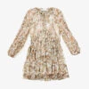 Zimmermann Chintz Floral-print Flared-hem Regular-fit Woven Mini Dress -Sweaty Bety Clothing Shop R04174628 IVORYDAISYFLORAL M