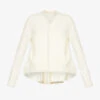 Sacai Pleated-back Wool Cardigan