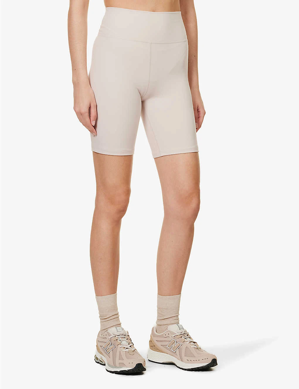 365 Second Skin High-rise Fitted Stretch Recycled-polyamide Shorts 5 365 Second Skin High-rise Fitted Stretch Recycled-polyamide Shorts - Image 3