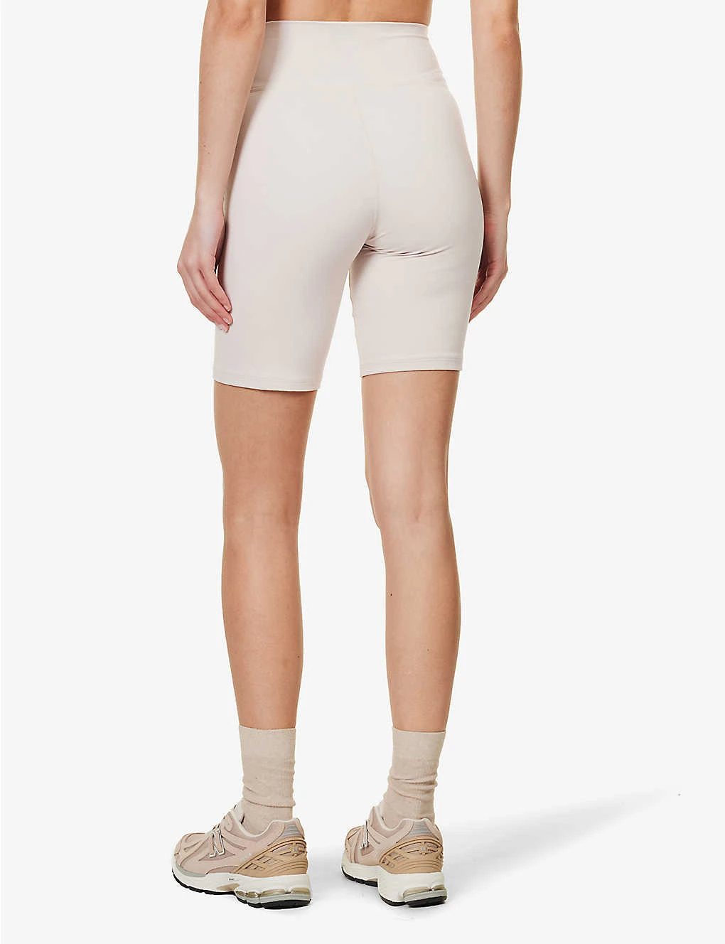 365 Second Skin High-rise Fitted Stretch Recycled-polyamide Shorts 6 365 Second Skin High-rise Fitted Stretch Recycled-polyamide Shorts - Image 4