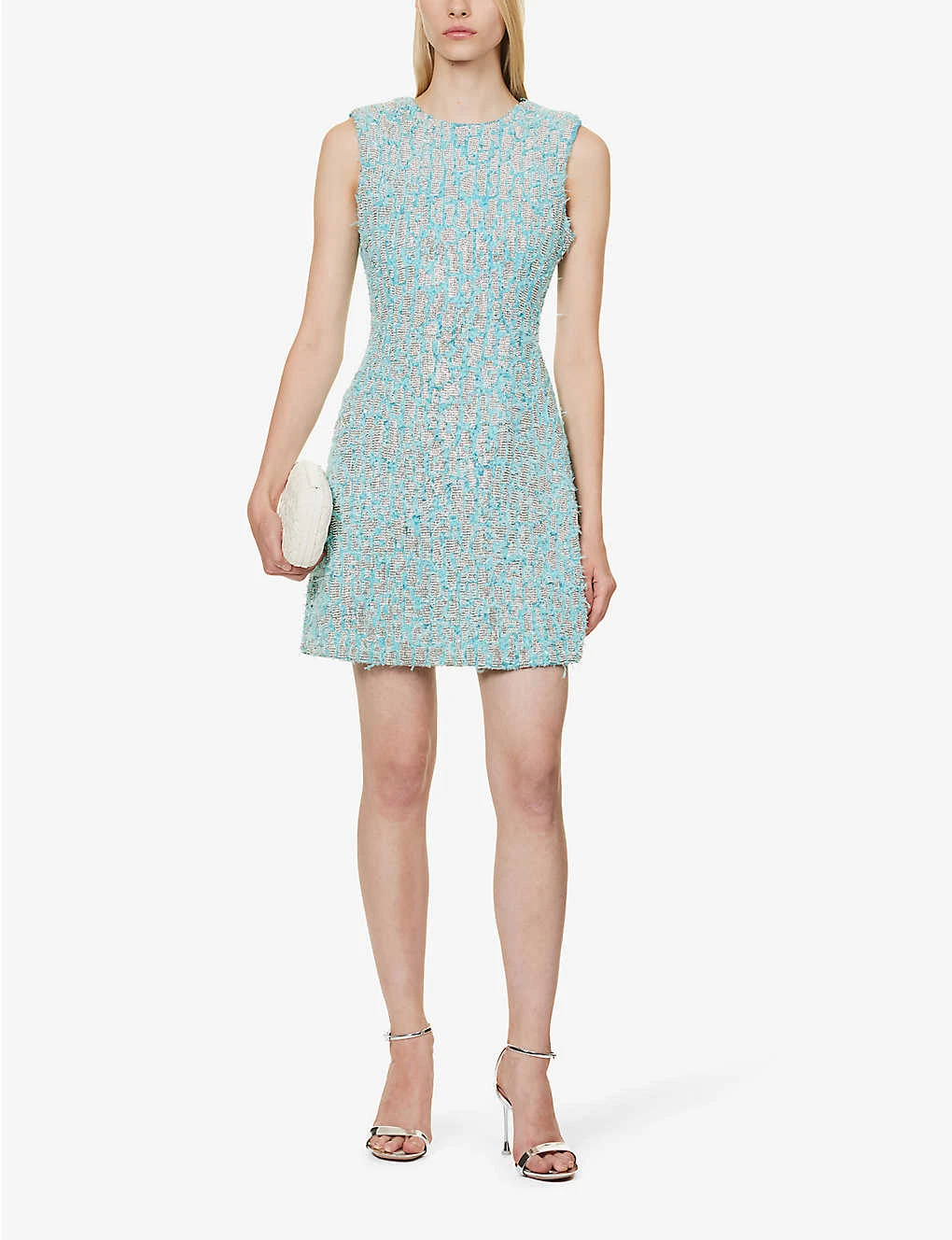 Tilly Crystal-embellished Woven Mini Dress 4 Tilly Crystal-embellished Woven Mini Dress - Image 2