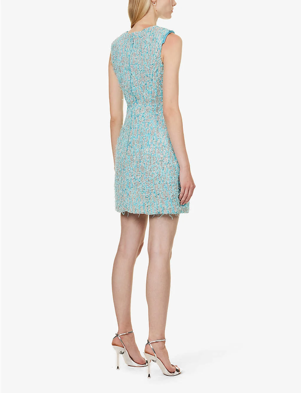 Tilly Crystal-embellished Woven Mini Dress 6 Tilly Crystal-embellished Woven Mini Dress - Image 4