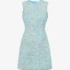 Tilly Crystal-embellished Woven Mini Dress