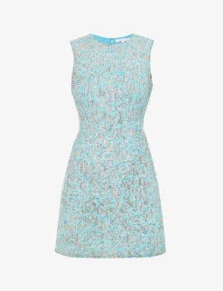 Tilly Crystal-embellished Woven Mini Dress