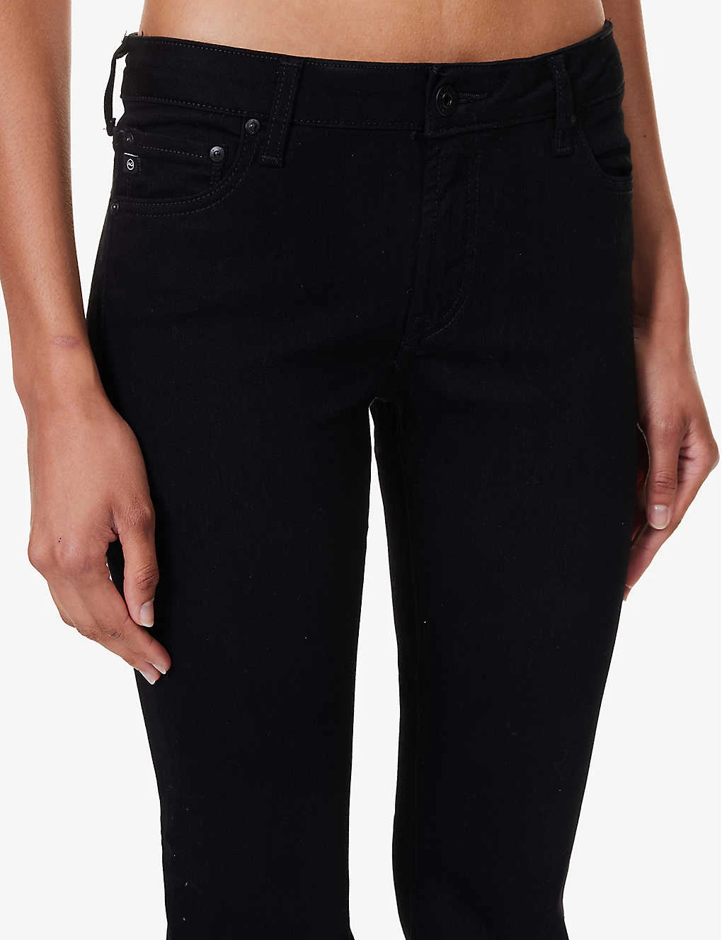 The Legging Flared-leg Low-rise Denim-blend Jeans 7 The Legging Flared-leg Low-rise Denim-blend Jeans - Image 5