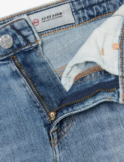 Ex-Boyfriend Tapered-leg Mid-rise Cotton-blend Jeans -Sweaty Bety Clothing Shop R04186807 15YEARSLAGUNE ALT06